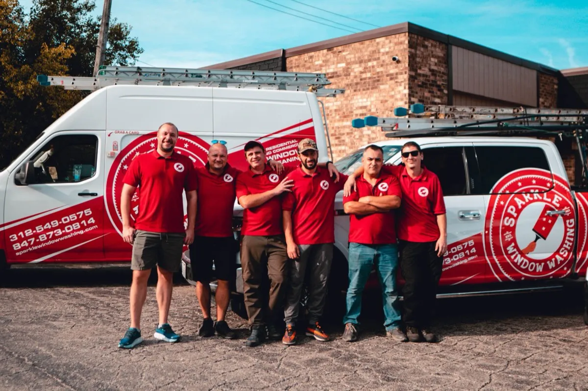 Sparkle Service team in Northbrook